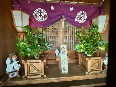 於咲稲荷神社・波除(浪除)稲荷神社(東京都)