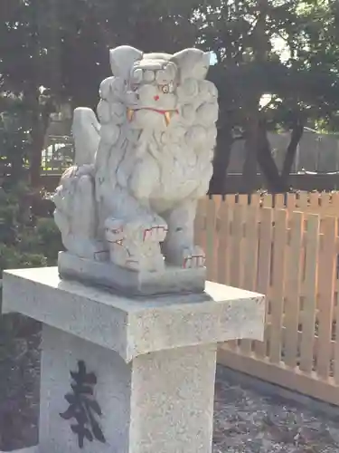 上川神社の狛犬