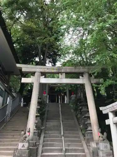 王子稲荷神社の鳥居