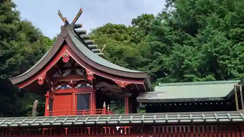 峯ヶ岡八幡神社の本殿・本堂