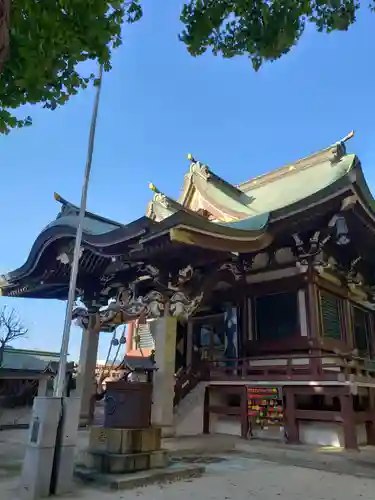 諏訪神社の本殿・本堂