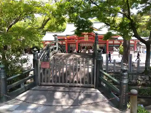 西宮神社の庭園