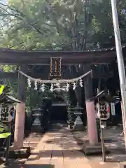 南沢氷川神社の鳥居