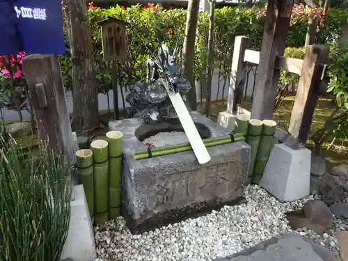 高木神社の手水