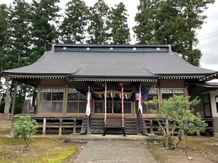 白山神社の本殿・本堂