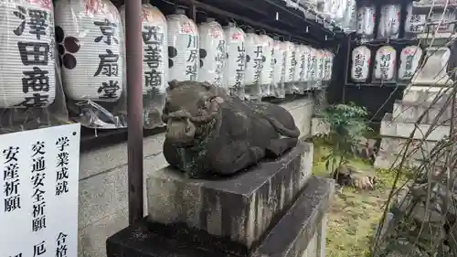 文子天満宮の狛犬