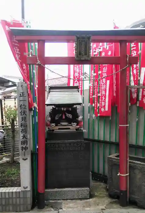 滝野川伏見稲荷神社の鳥居