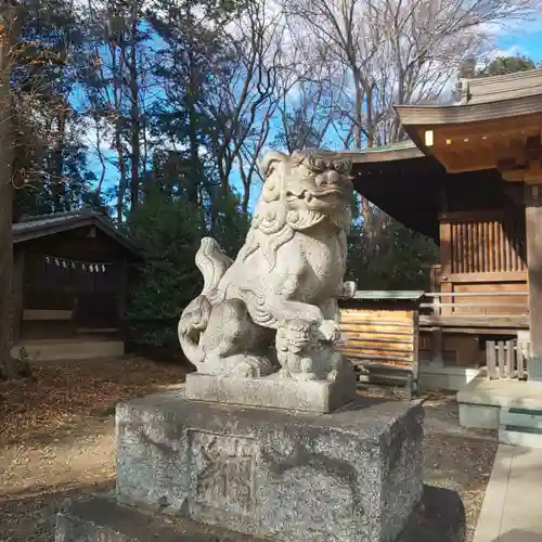 氷川神社の狛犬