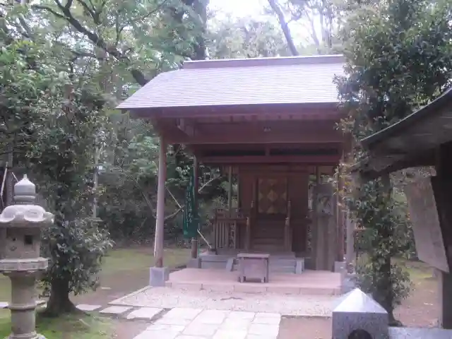 葛原岡神社の本殿・本堂