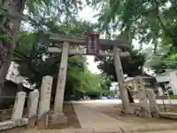 駒込富士神社の鳥居