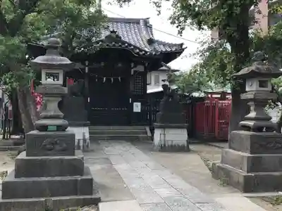 矢口氷川神社の本殿・本堂