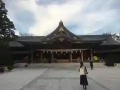 寒川神社の本殿