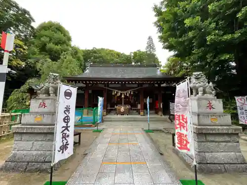 新田神社の本殿・本堂