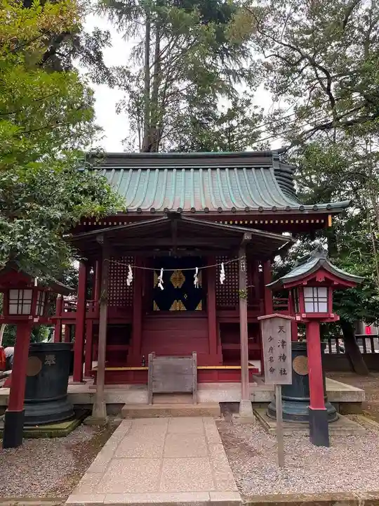 武蔵一宮氷川神社の末社・摂社