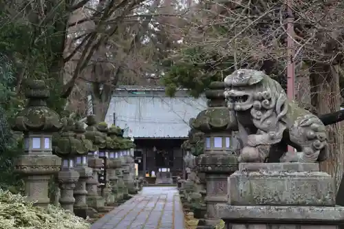 神炊館神社 ⁂奥州須賀川総鎮守⁂の狛犬