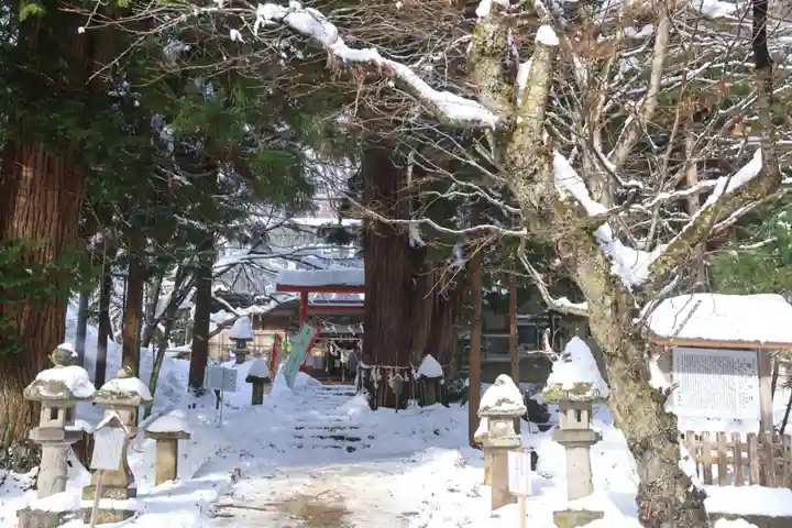 磐椅神社の景色