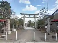 於保多神社の鳥居