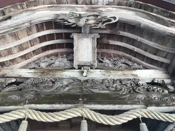 上一宮大粟神社の芸術