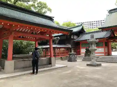 住吉神社の手水舎