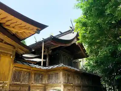 白髪神社の本殿・本堂