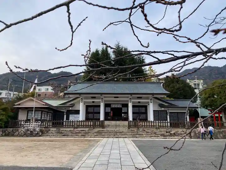 兵庫縣神戸護國神社の本殿・本堂