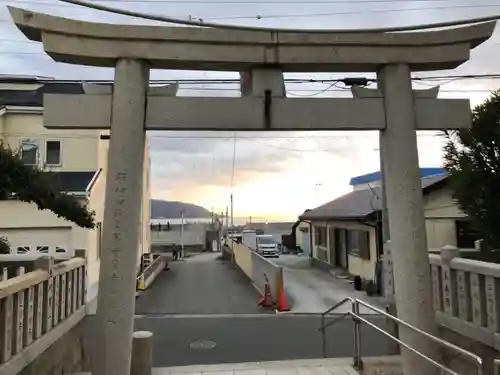 舞子六神社の鳥居