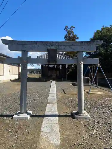 稲荷神社の鳥居