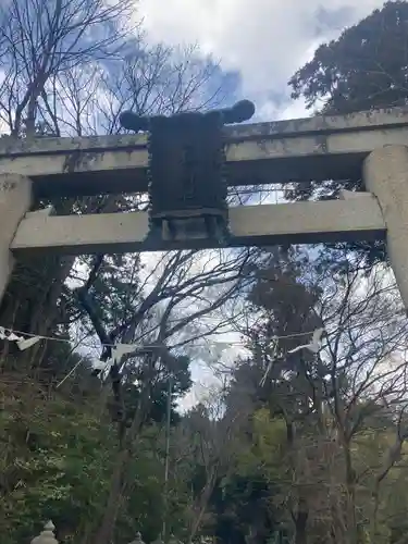 日撫神社の鳥居