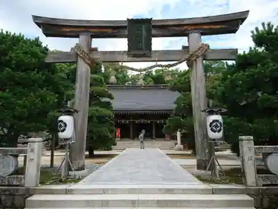 松陰神社の鳥居