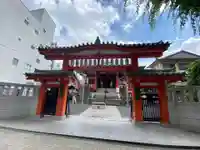 善國寺の山門・神門