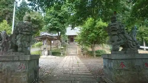 櫻田山神社の狛犬