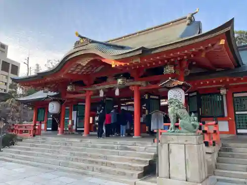 生田神社の本殿・本堂