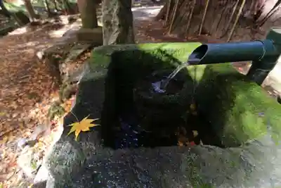 磐椅神社の手水舎