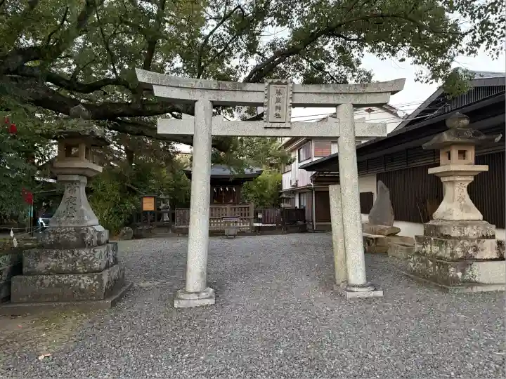 藤厳神社(闘鶏神社境内社)(和歌山県)