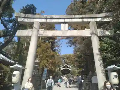 岡崎神社の鳥居