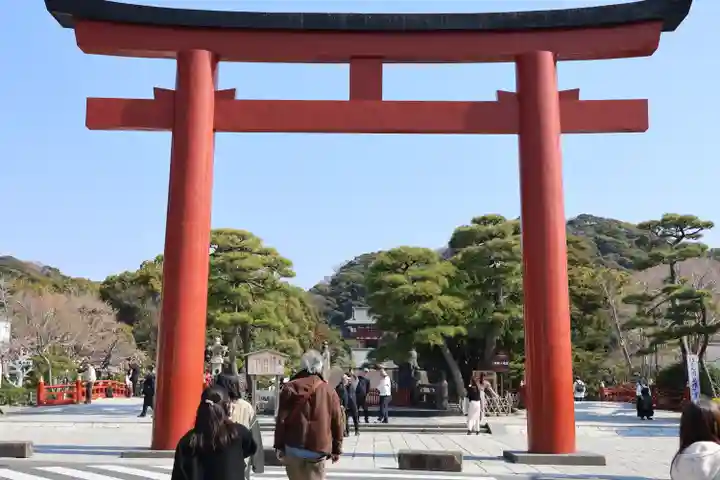 鶴岡八幡宮の鳥居