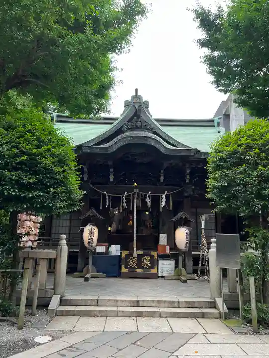 小野照崎神社の本殿・本堂