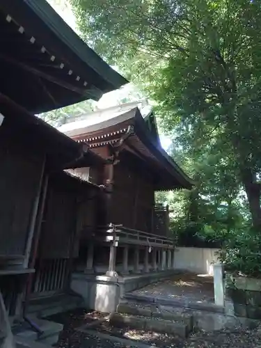 馬場氷川神社の本殿