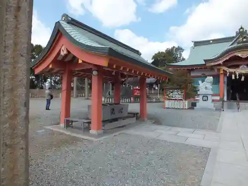 神戸神社の手水舎
