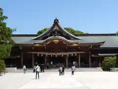 寒川神社の本殿