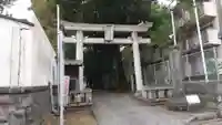 桐ヶ谷氷川神社の鳥居
