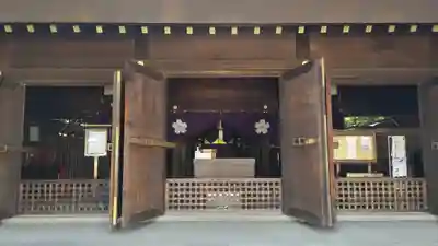 埼玉縣護國神社の本殿・本堂
