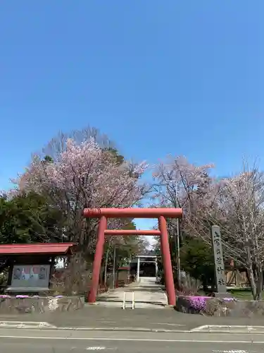 上富良野神社の鳥居