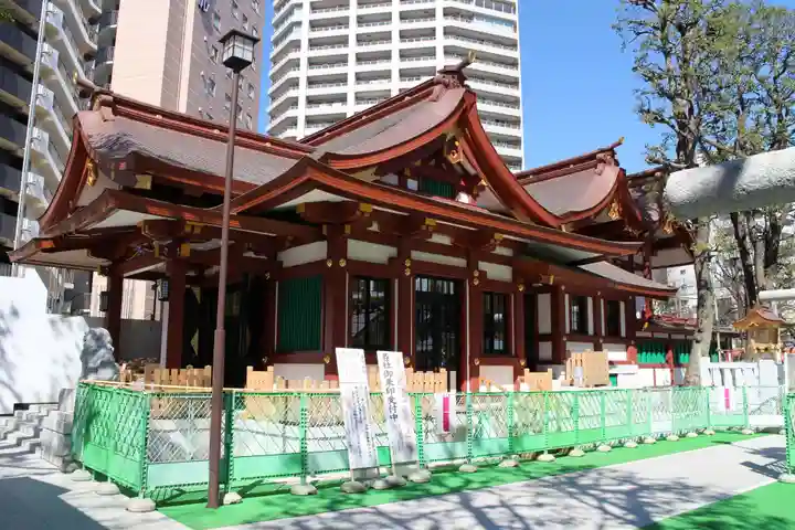 蒲田八幡神社の本殿・本堂