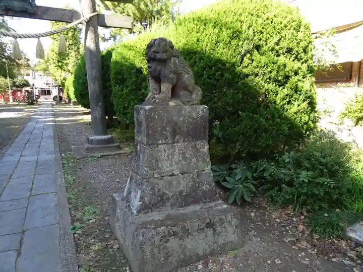 幸宮神社の狛犬