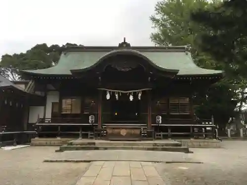 葛飾八幡宮の本殿・本堂