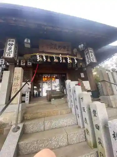 星田妙見宮の本殿・本堂