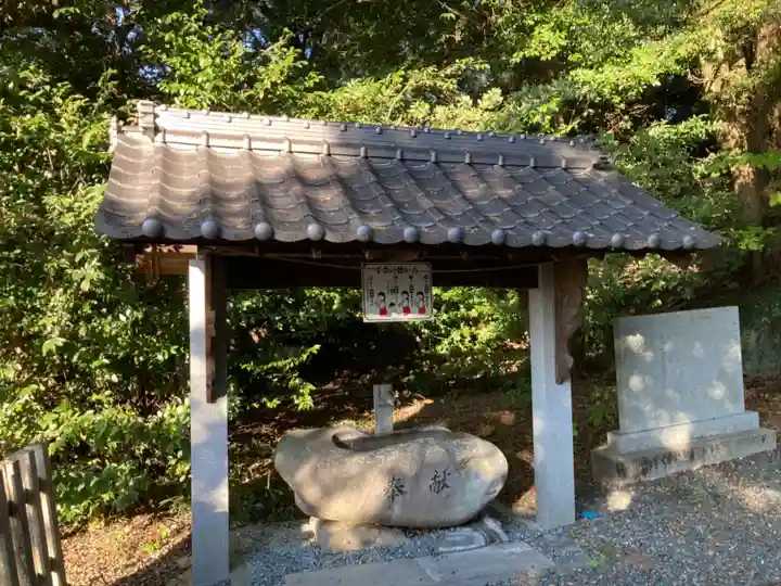 徳川神社の手水舎