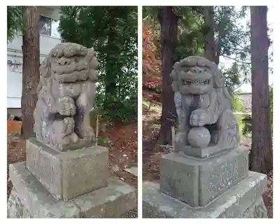 日吉神社の狛犬