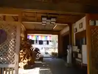 長盛山松久禅寺の山門・神門